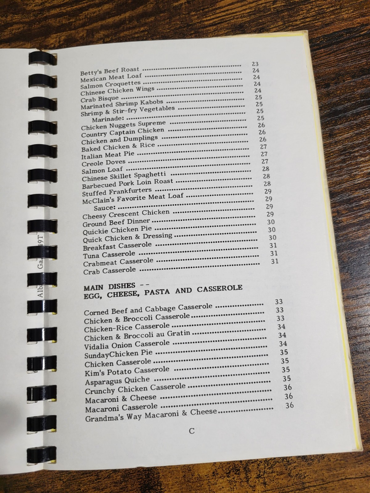 Cookbook Spiral Avalon United Methodist Church Albany Georgia recipe book 1985