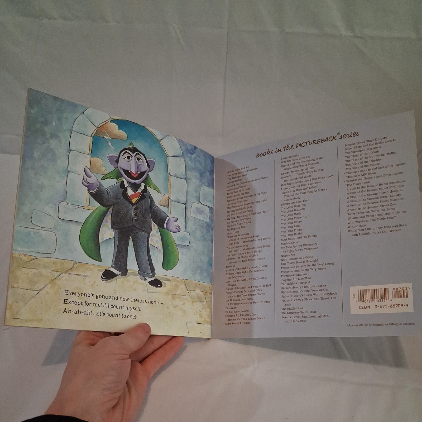 The Count Counts Scary Things (Pictureback(R)) by Sesame Street Staff
