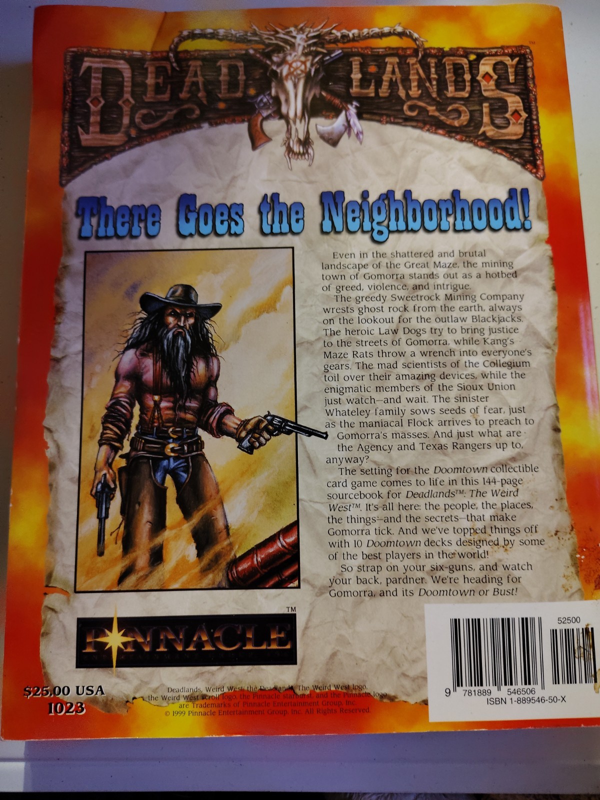 DOOMTOWN OR BUST (DEADLANDS: THE WEIRD WEST) By Shane Lacy Hensley Like New