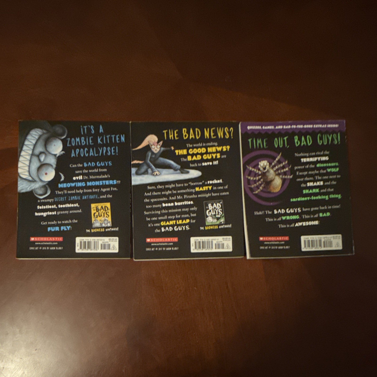 Aaron Blabey The Bad Guys Ser. Paperback 3-Book Lot #1 #2 Special Edition
