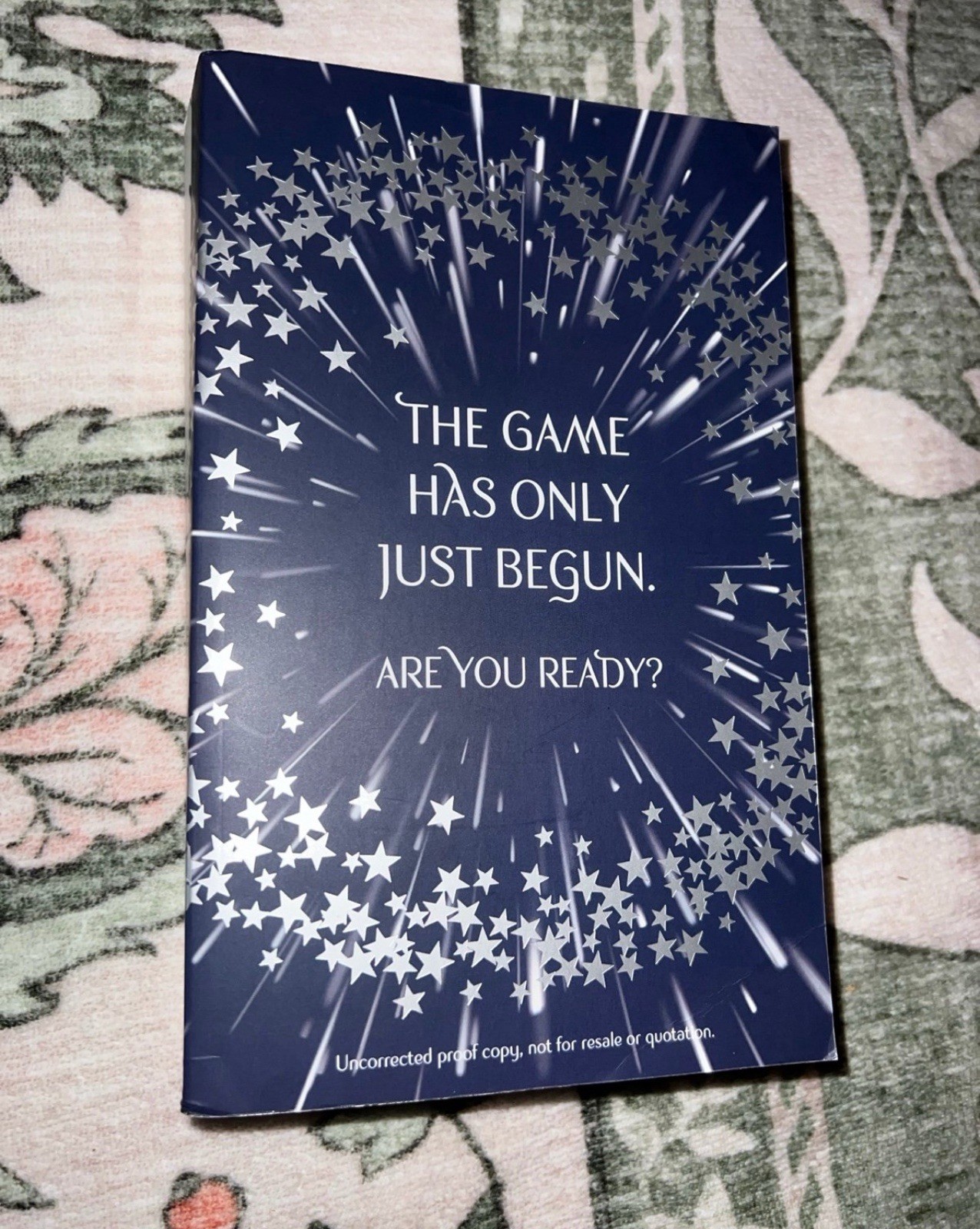 Legendary by Stephanie Garber Paperback uk Uncorrected Proof Caraval uk arc