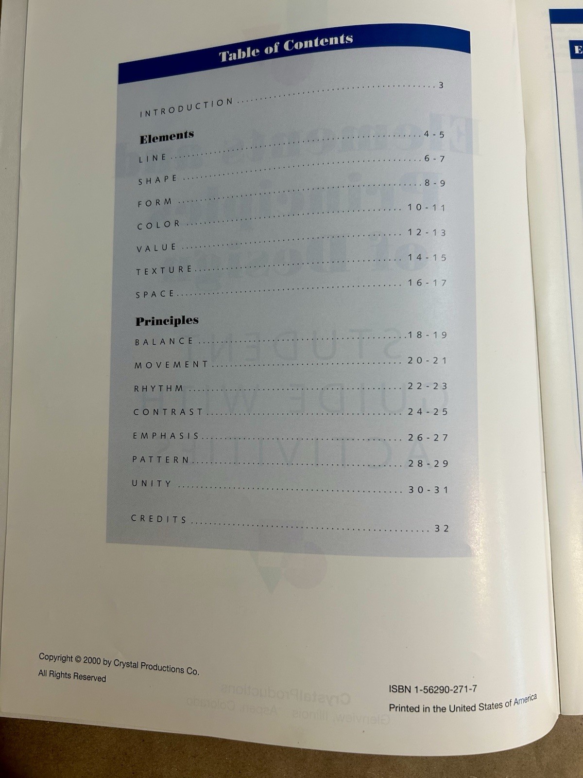 Art Elements Principles of Design Student Guide Activities -Mult. Copies Avail