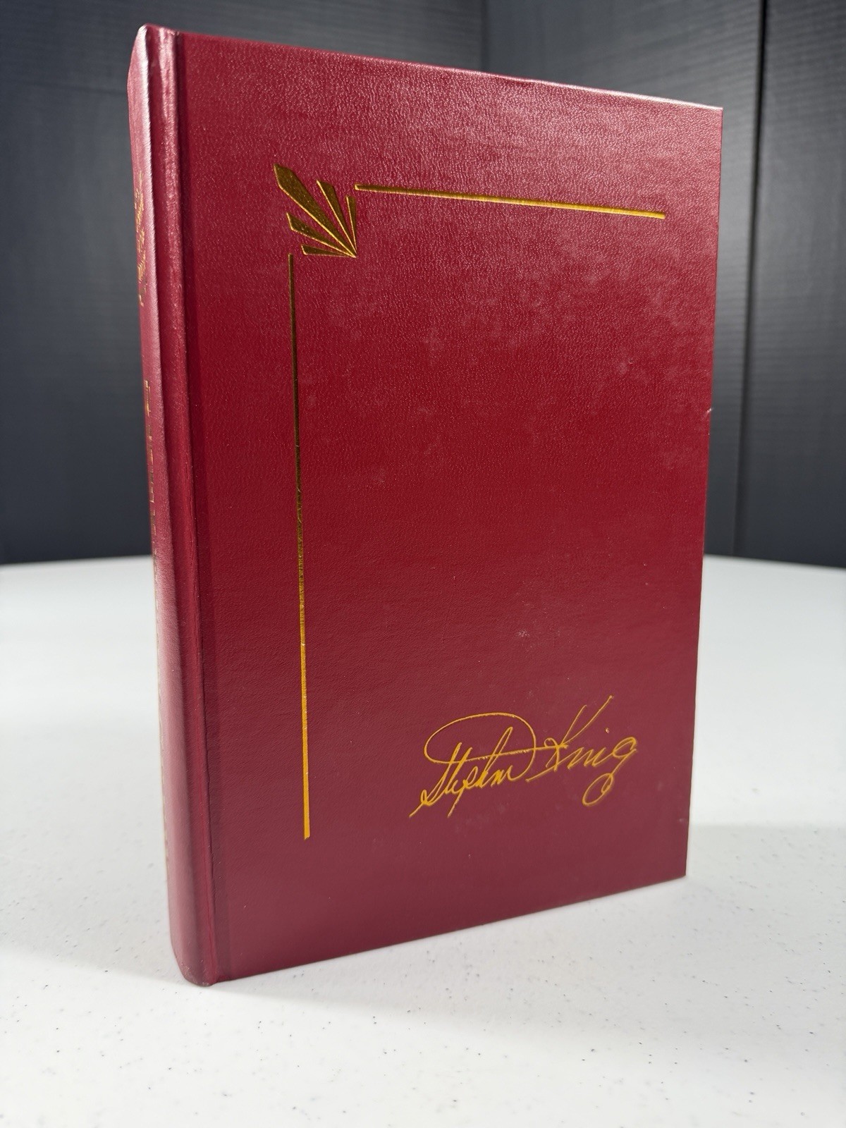 Stephen King Skeleton Crew HC Red Leather Library Edition G.P. Putnam’s Son Rare