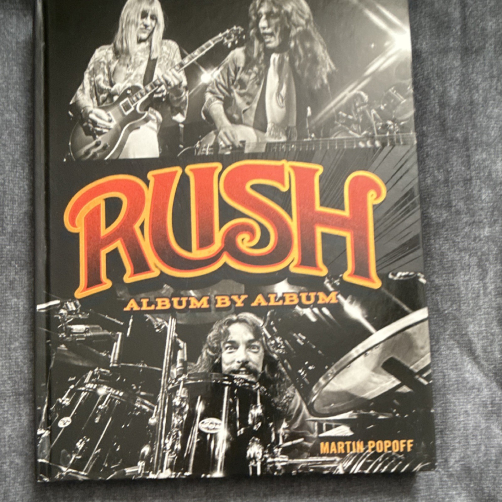 Voyageur Press Rush Album by Album Martin Popoff Hardcover 2010s Rock Music