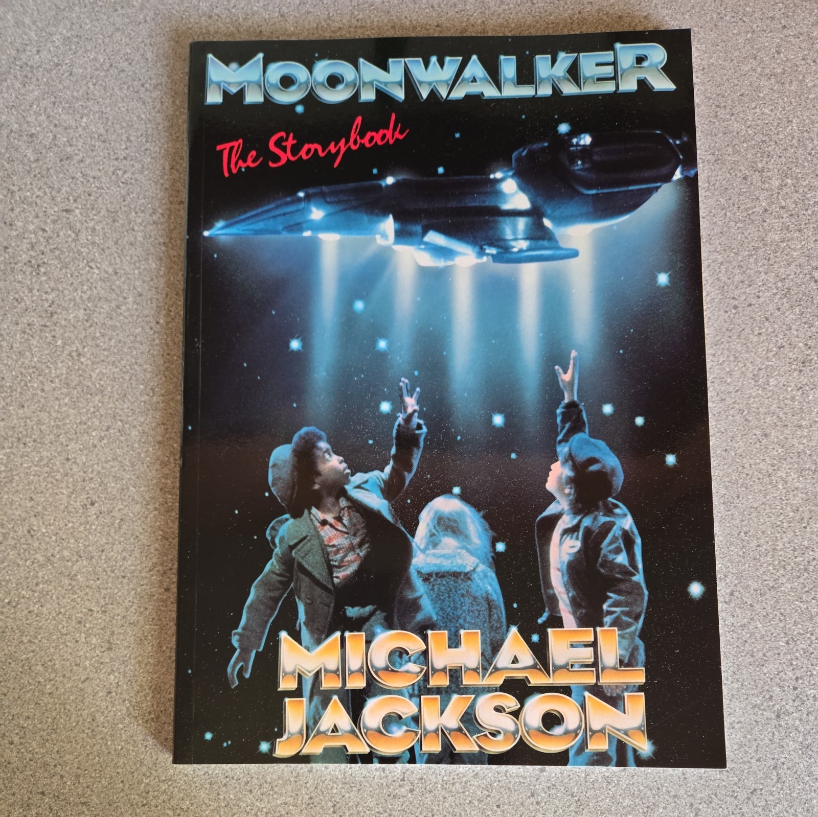 Moonwalker: The Storybook by Jackson, Michael Paperback EUC