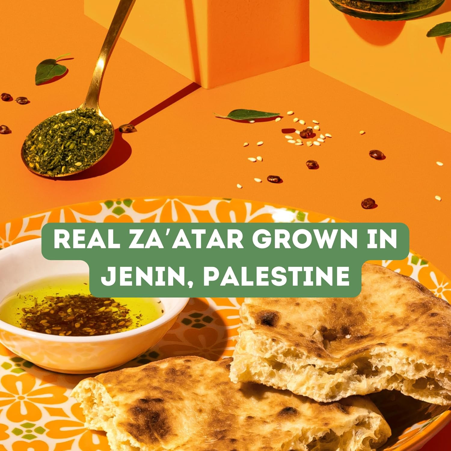 Za’Atar by | Za’Atar Spice Blend with Zaatar Spice, Sumac, & Toasted Sesame See