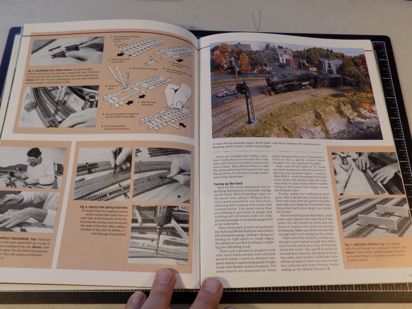 Model Railroader: The Pennsy Middle Division in HO Scale 1966 64pgs (071555)