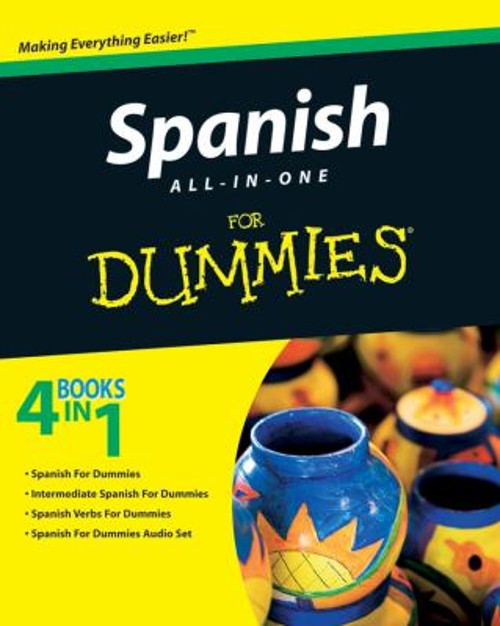 Spanish All-In-One for Dummies Paperback The Experts at Dummies