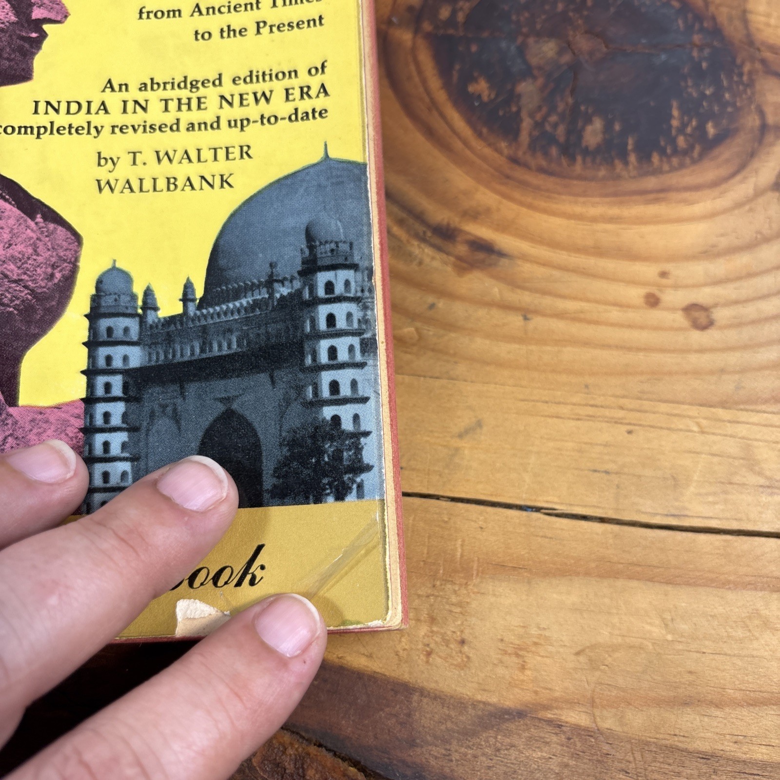 A SHORT HISTORY OF INDIA AND PAKISTAN T. Walter Wallbank 1958 Mentor paperback