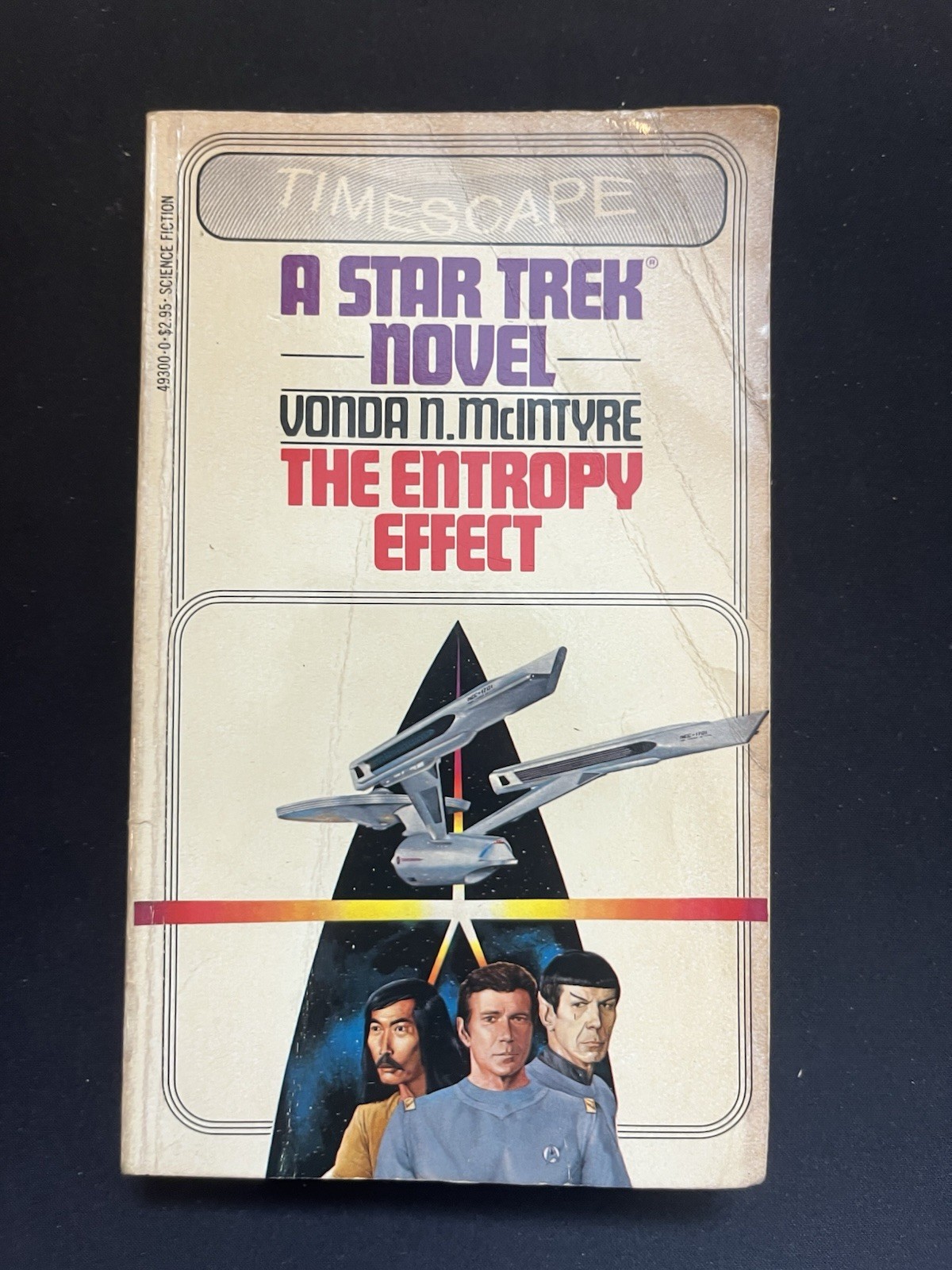 Star Trek: The Entropy Effect Paperback Novel by Vonda N. McIntyre Timescape