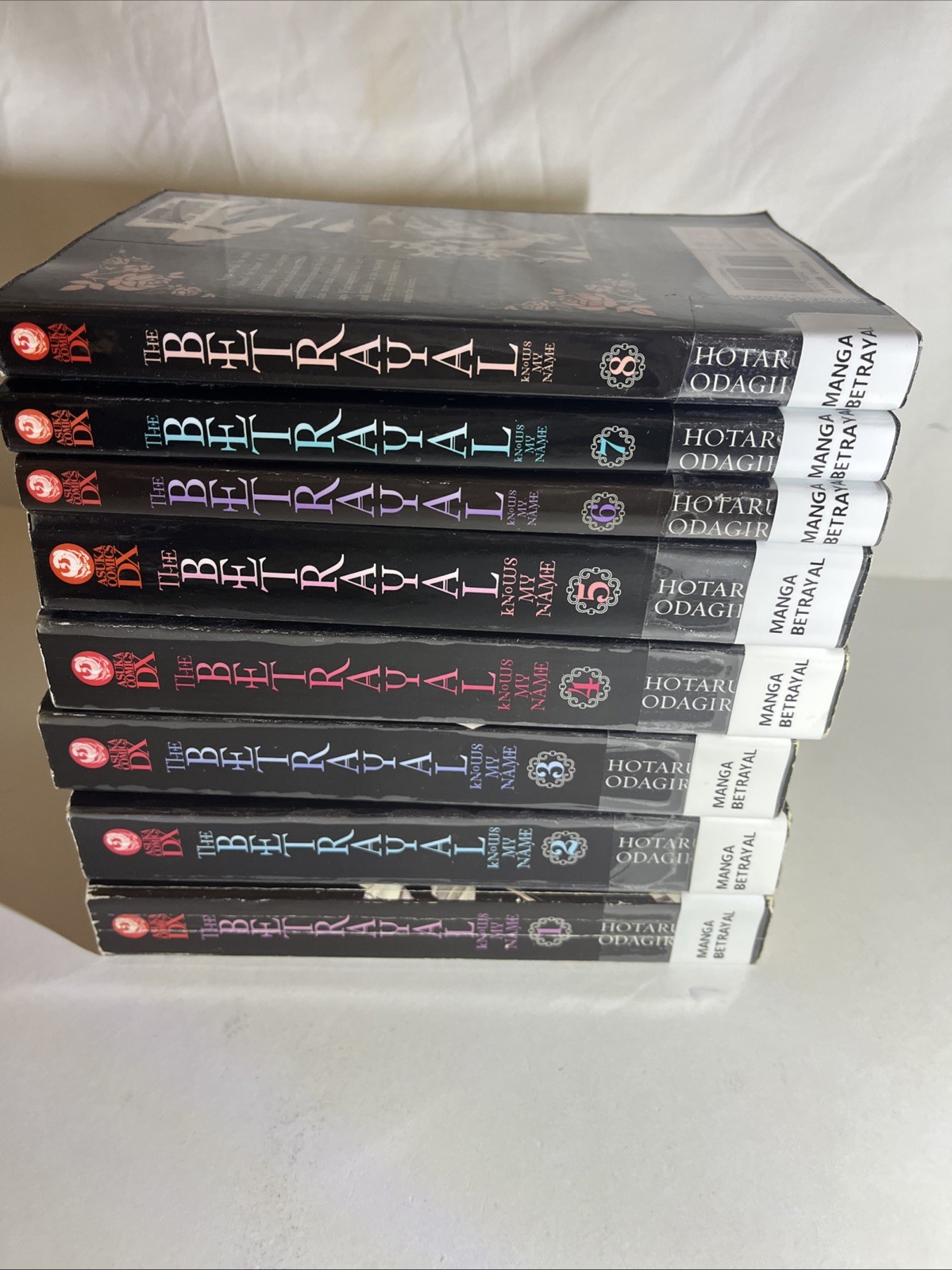 The Betrayal Knows My Name Complete Set Manga Vol 1-8 English