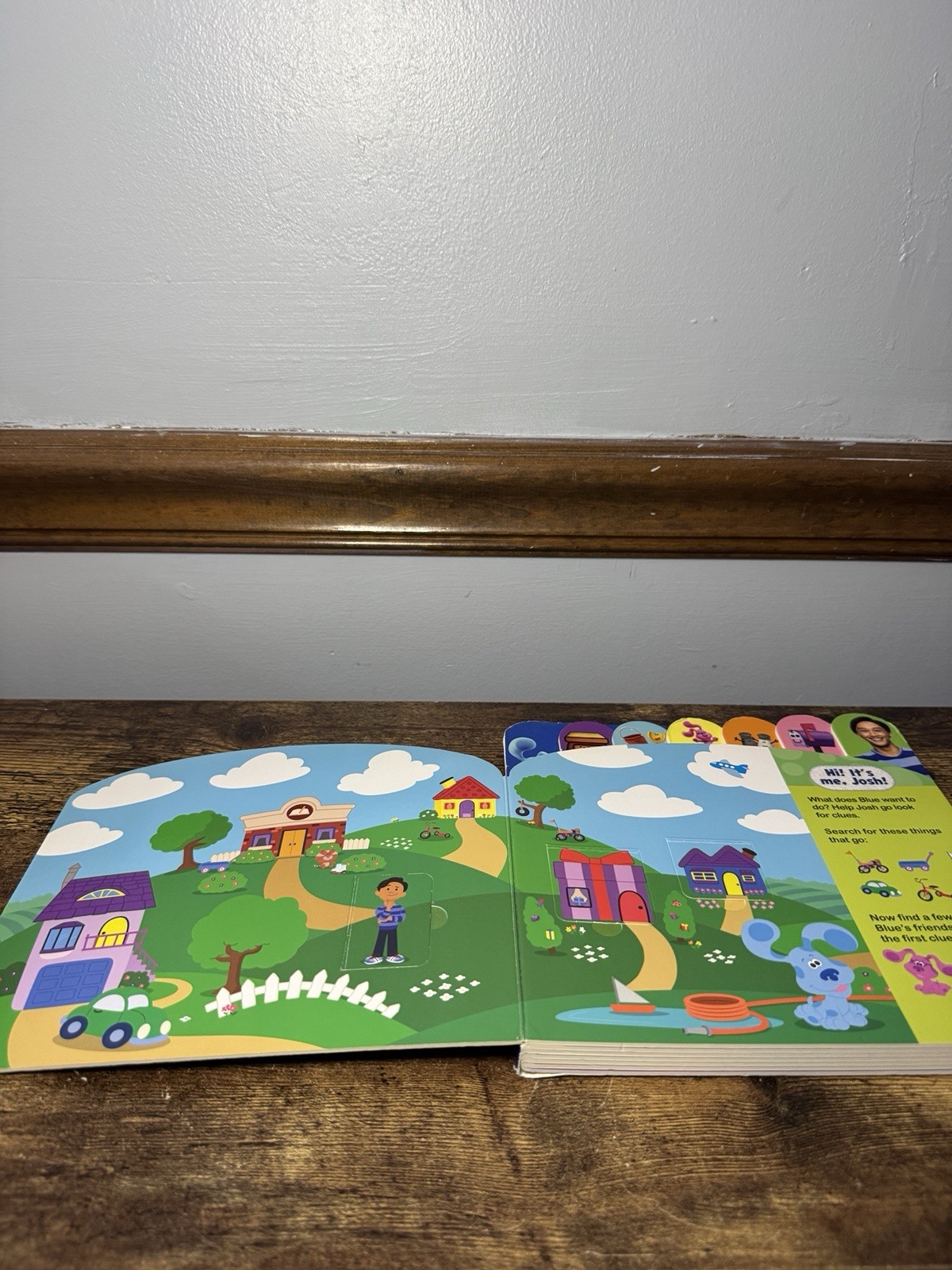 Nickelodeon Blue’s Clues & You: Peek-A-Boo, Blue! – (Look and Find) (Board Book)