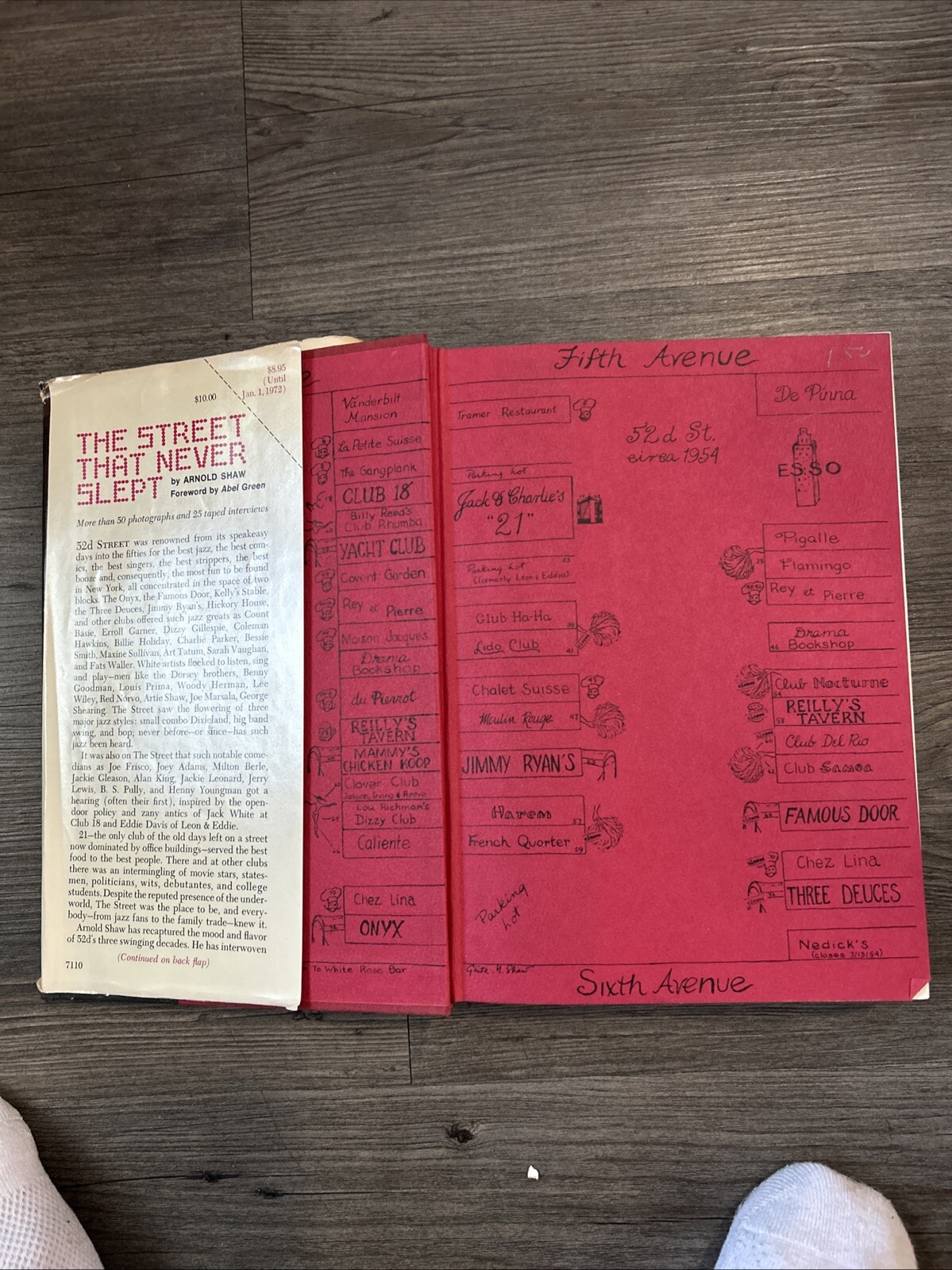 The Street that Never Slept, Arnold Shaw, Hardcover, 1st Ed