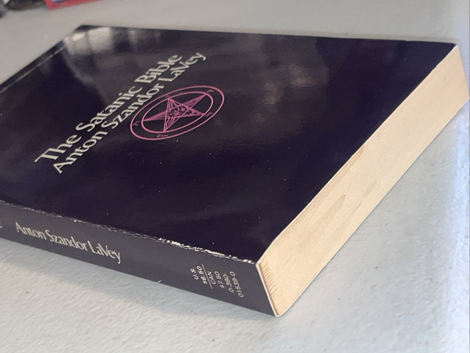 The Satanic Bible Anton LaVey 1st Ed 37th Printing SATANISM No Website Vintage