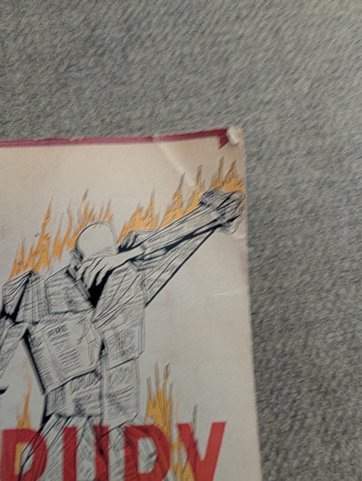 Fahrenheit 451 – 50th Anniversary Edition by Ray Bradbury -Del Rey Books PB 1991