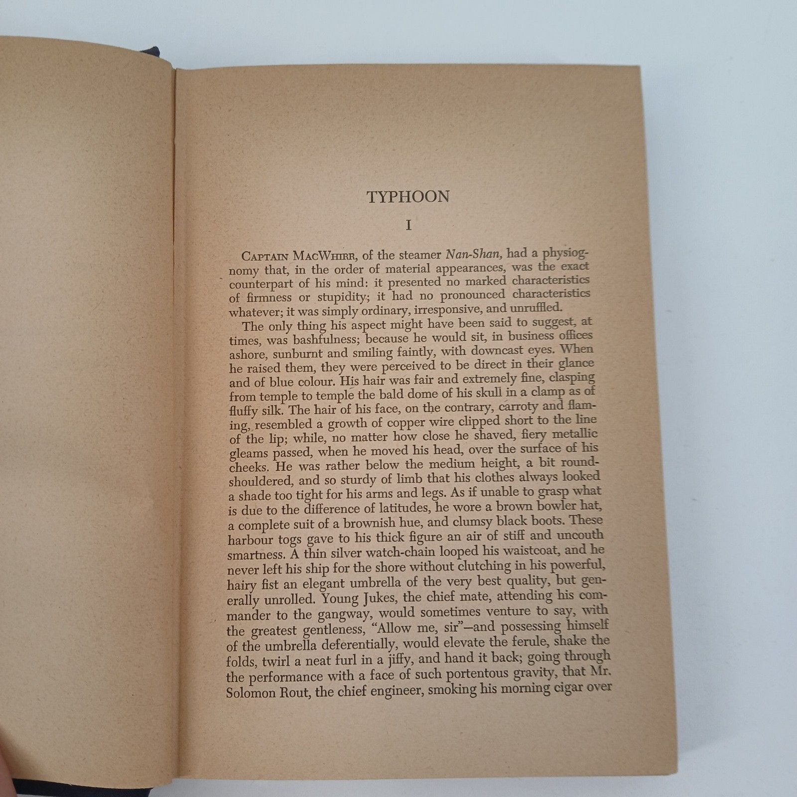Typhoon by Joseph Conrad – 1902 First Edition – G.P. Putnam’s Sons