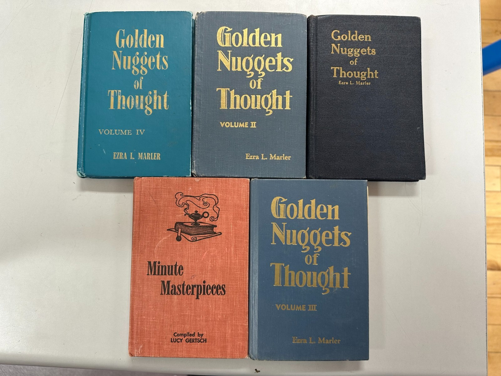 5 Book Set – Golden Nuggets of Thought & Minute Masterpieces 1900’s