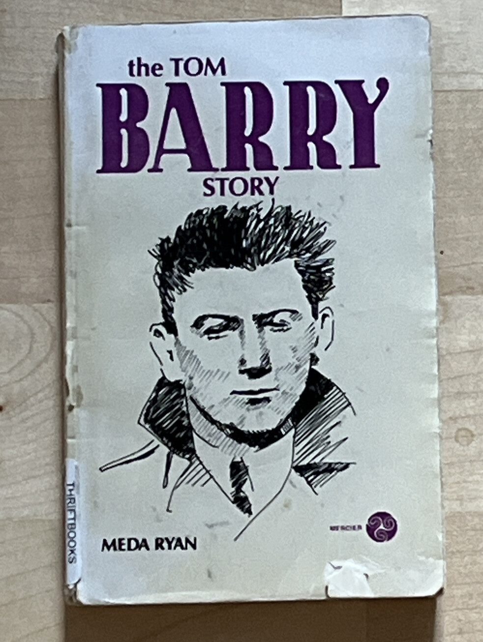 The Tom Barry Story by Mea Ryan Paperback Mercier Press ~ 207 pages ~ Used