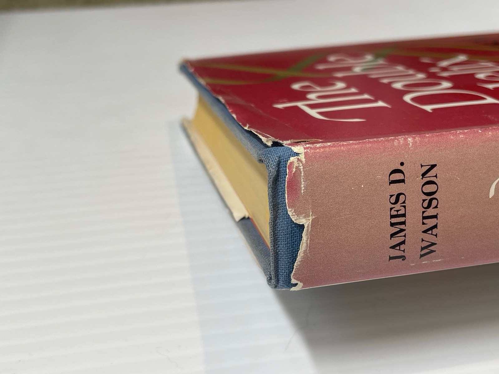 The Double Helix – James D. Watson – First Printing, Atheneum, 1968