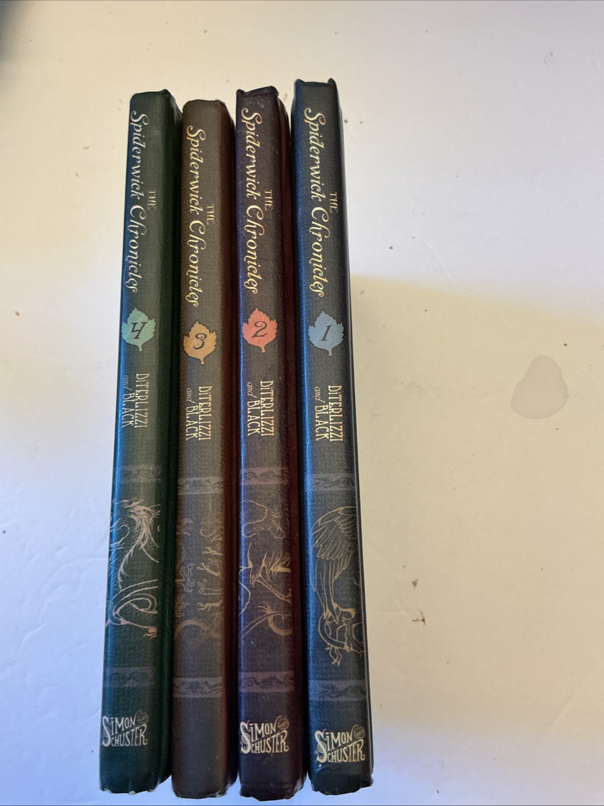 The Spiderwick Chronicles Series All 4 Books in Hardcover Box Lot Set