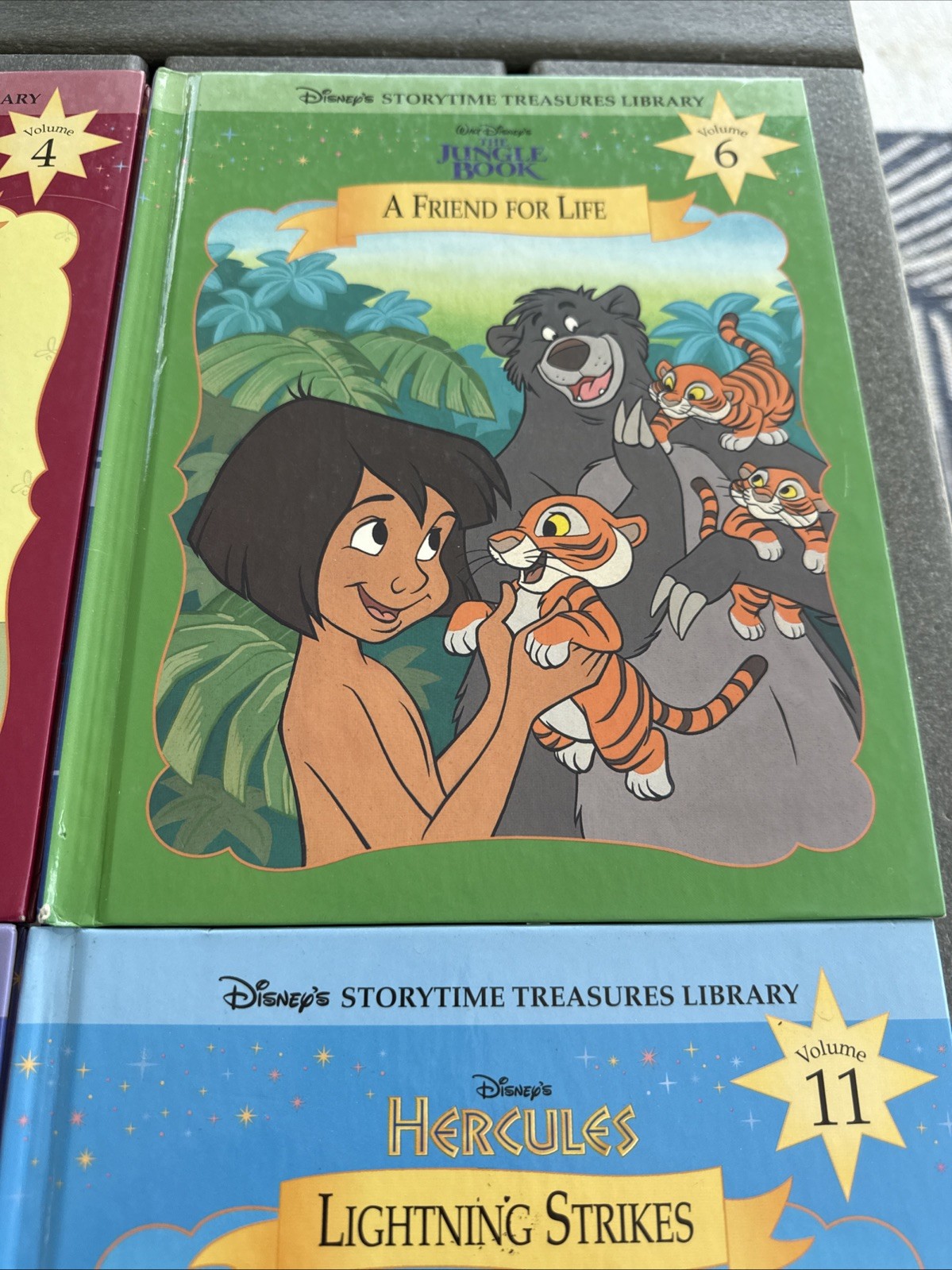 Disney’s Storytime Treasures Library Volumes 3,4,6,7,9,11,15,18 Titles In Pics