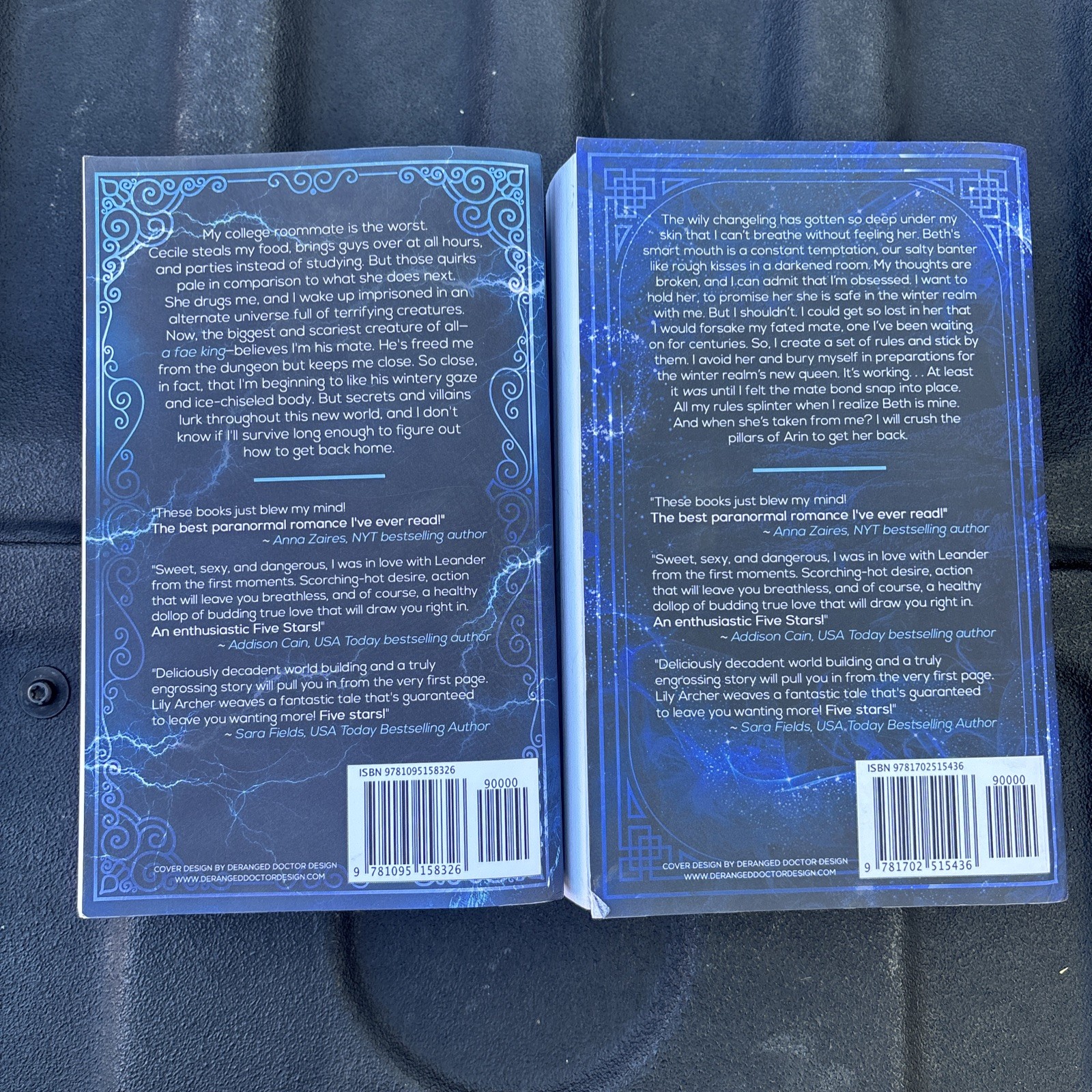 Fae’s Captive: Books 1-4 & 5-8 by Lily Archer Paperback Set