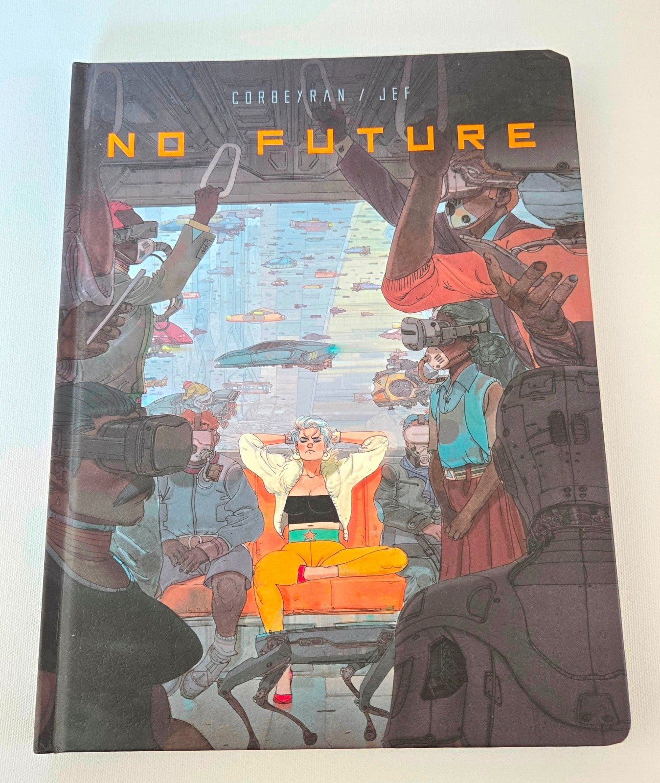 NO FUTURE by Corbeyran / Jef (2024, Hardcover) – Excellent Condition!