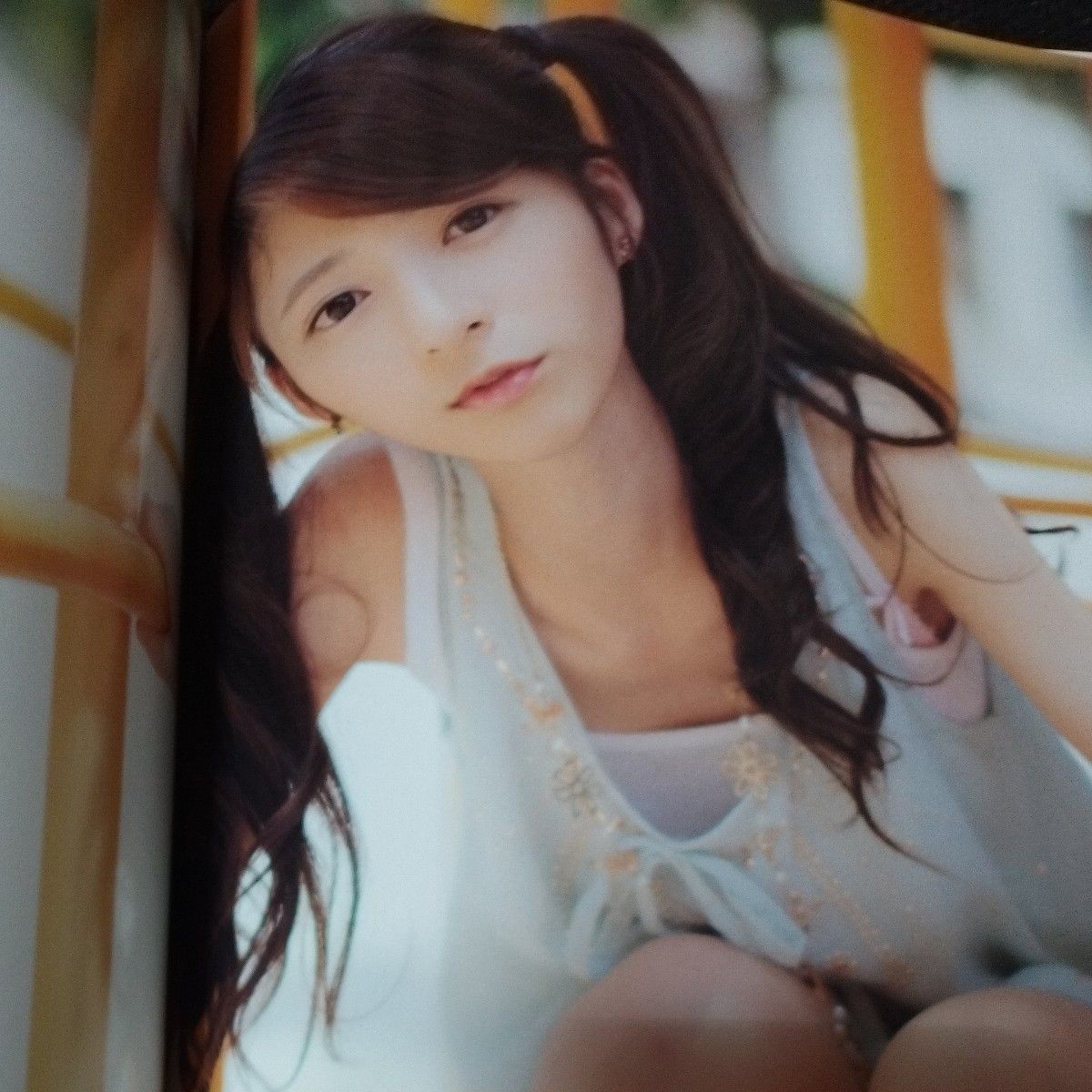 Photo Book YOUR TWINTAIL Pigtails 212×250mm 127p Chiaki Kuriyama,Moga Mogami