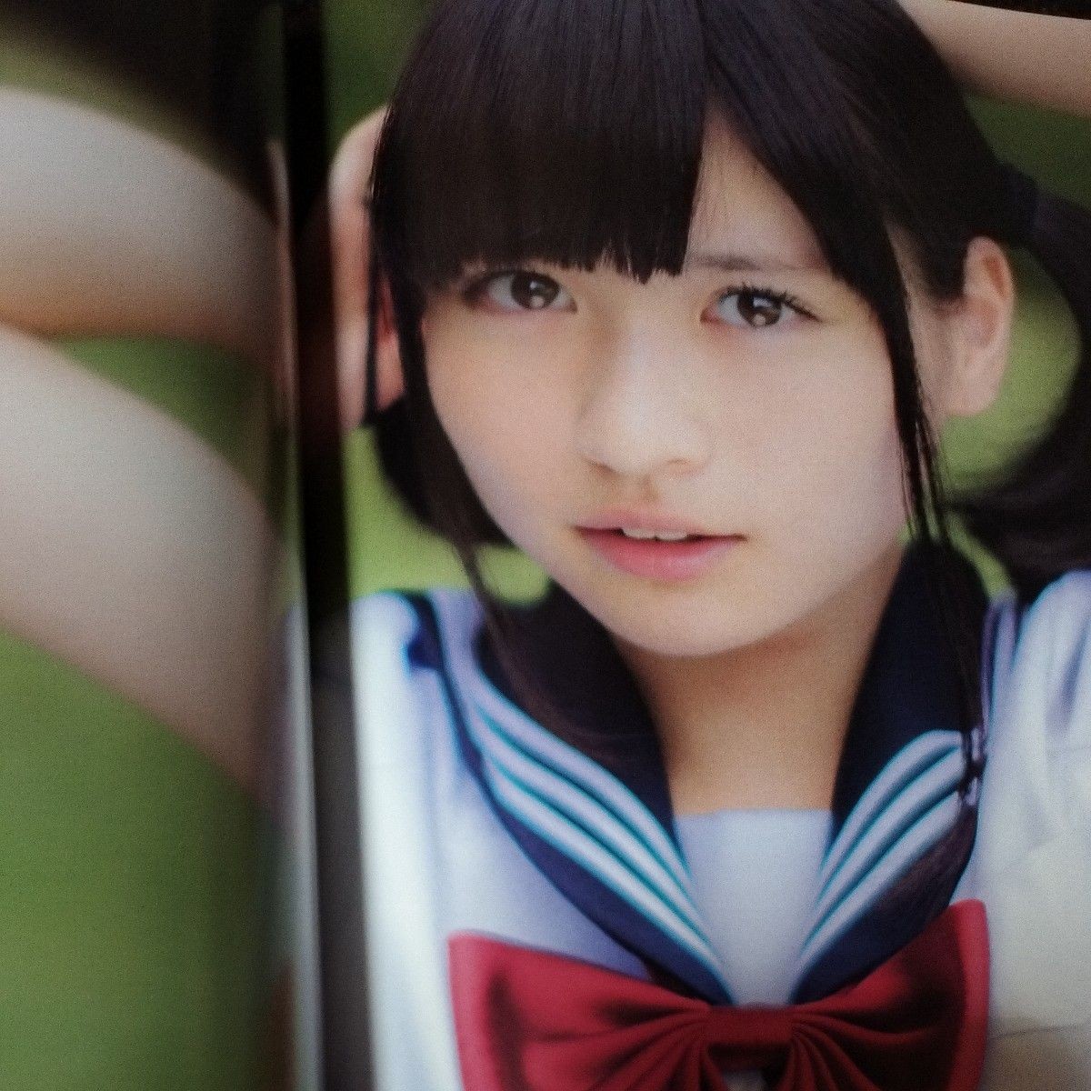 Photo Book YOUR TWINTAIL Pigtails 212×250mm 127p Chiaki Kuriyama,Moga Mogami