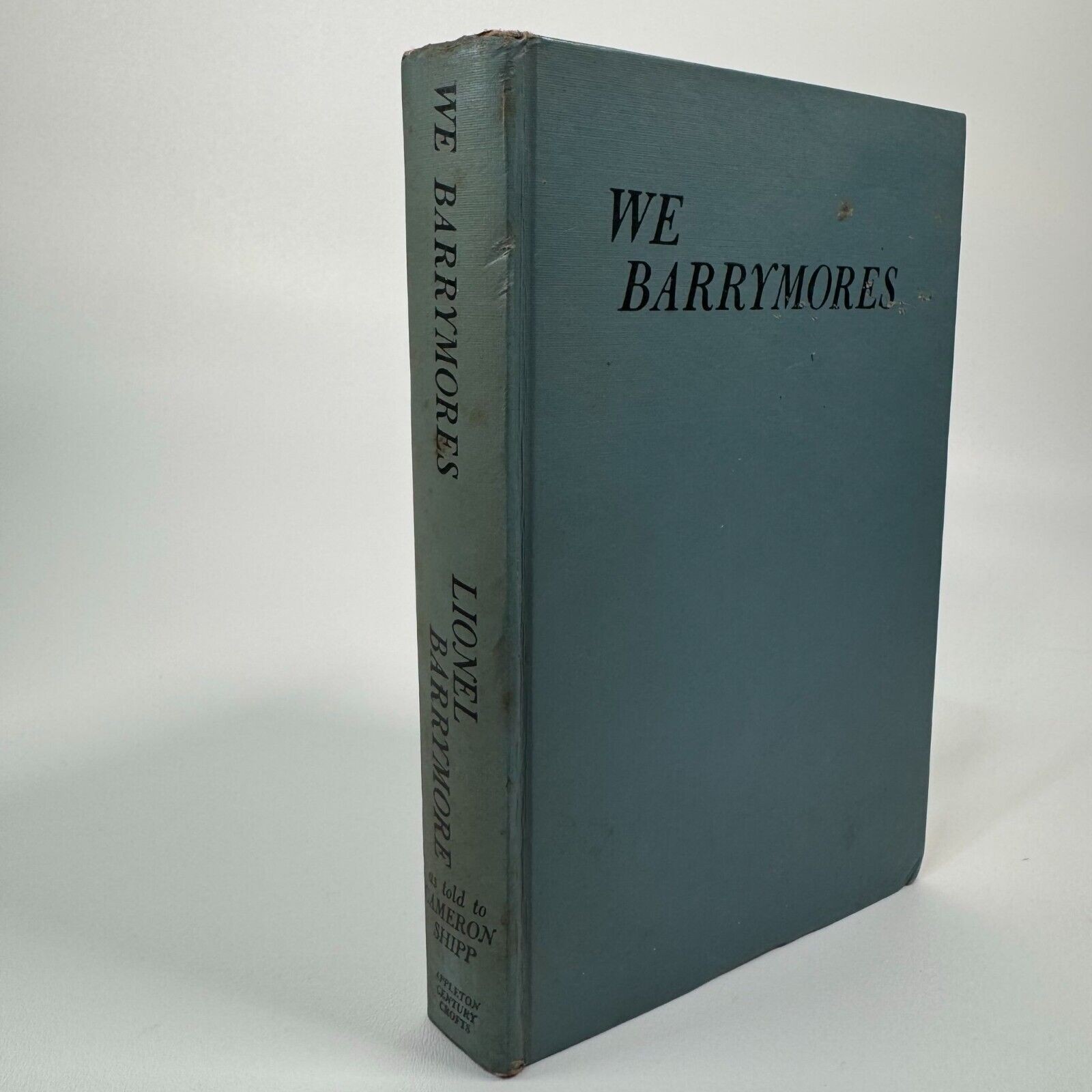 We Barrymores (1951 First Edition) Hardcover – No Dust Cover, Good Condition