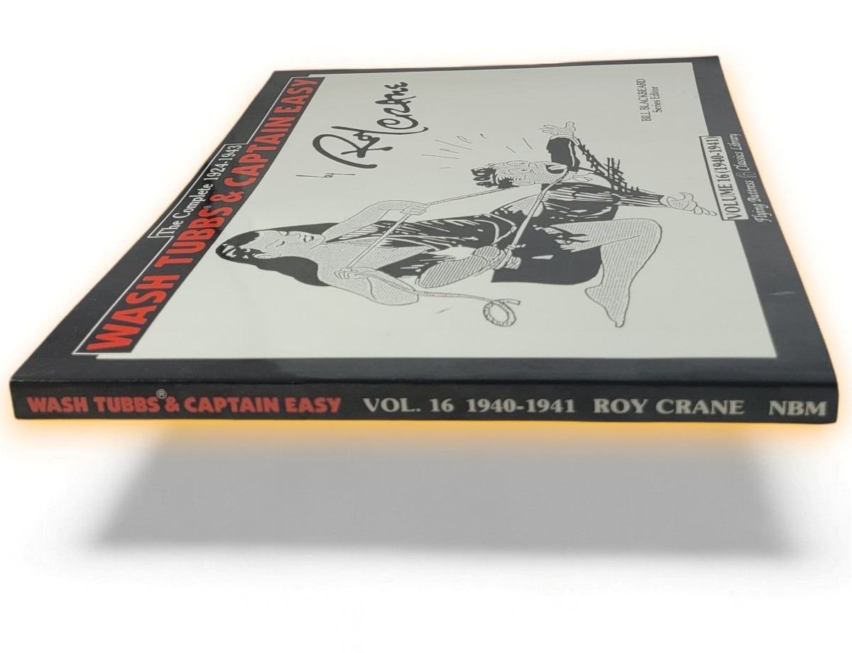 Wash Tubbs & Captain Easy 1924-1943 Volume 16 Roy Crane 1991 Flying Buttress