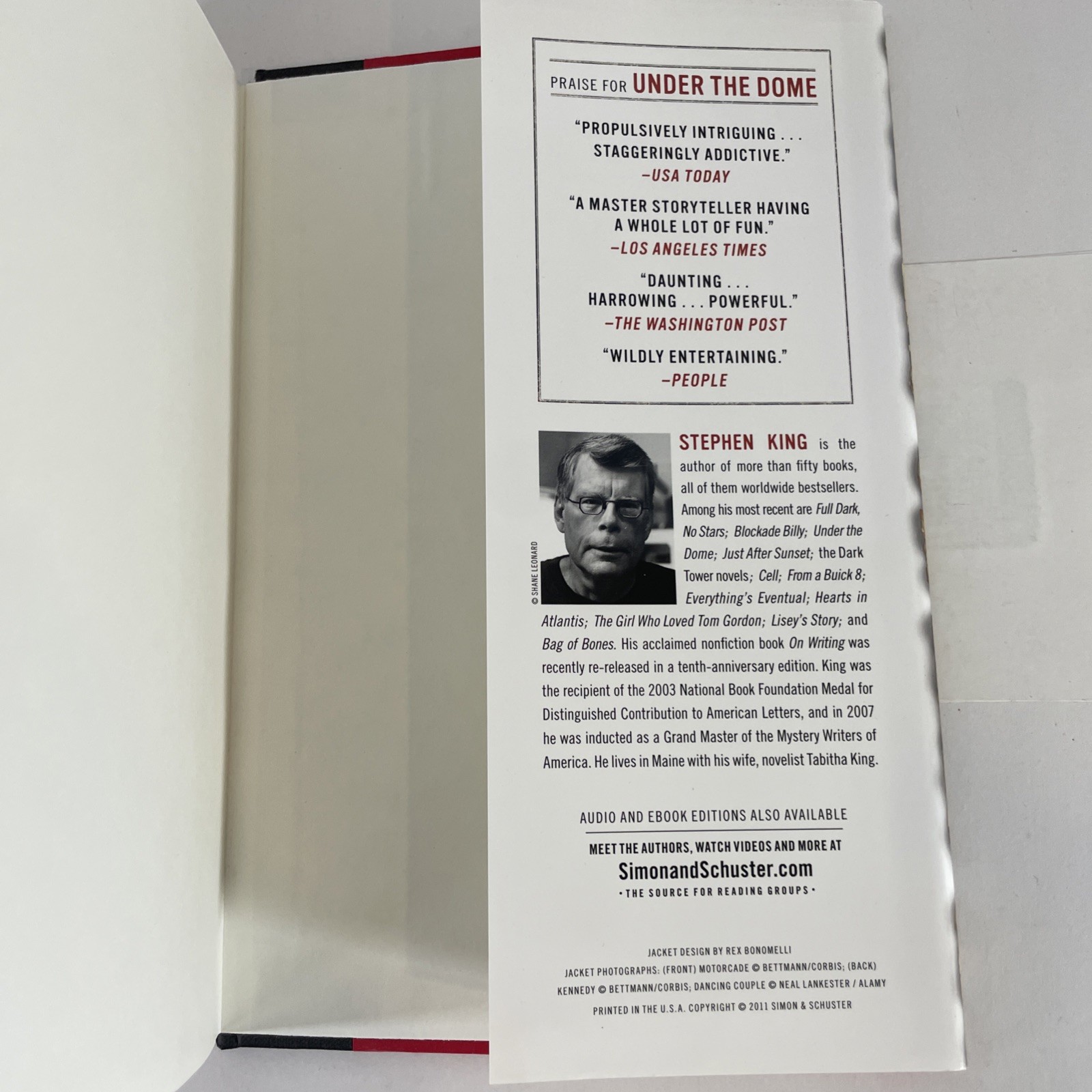 Stephen King 11/22/63 First Edition 1st Printing Hardcover Dust Jacket Scribner