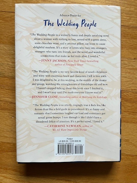 The Wedding People – A Novel Hardcover by Alison Espach Read with Jenna book