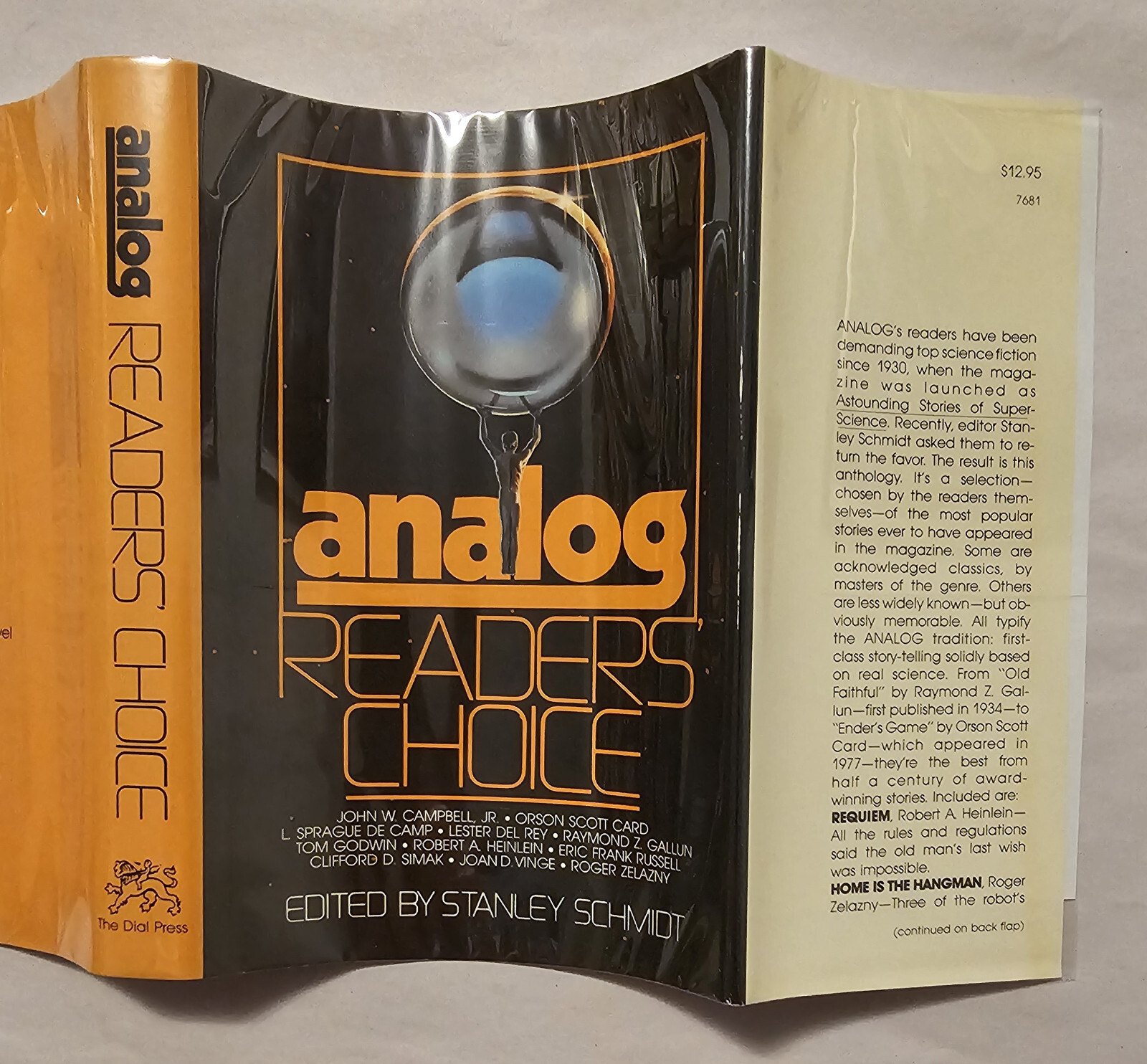 Analog: Readers’ Choice-Stanley Schmidt 1981 1st/1st Dial Press 1st Ender’s Game