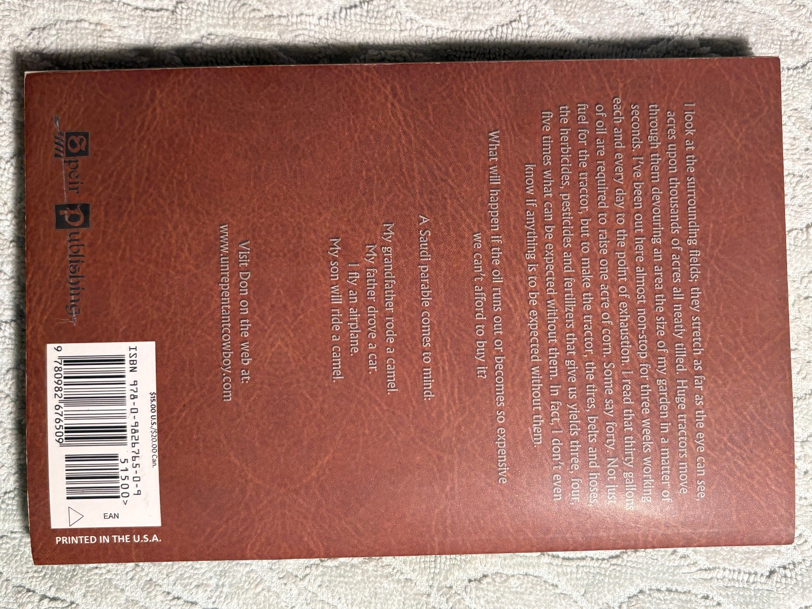 SIGNED Ruminations from the Garden by Don Henry Ford Jr. (2010, Trade Paperback)
