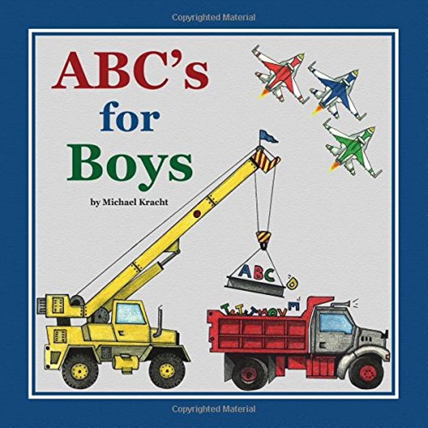 ABC’s for Boys (Hardcover Alphabet Book, Baby & Children’s Book – Hand-Illus…