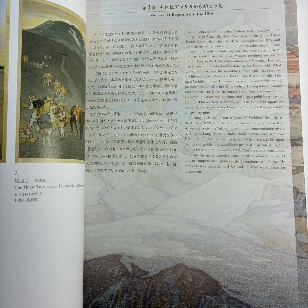 Hiroshi Yoshida Art Collection 255 Pages Exhibition Catalog Japan 70th Annivers