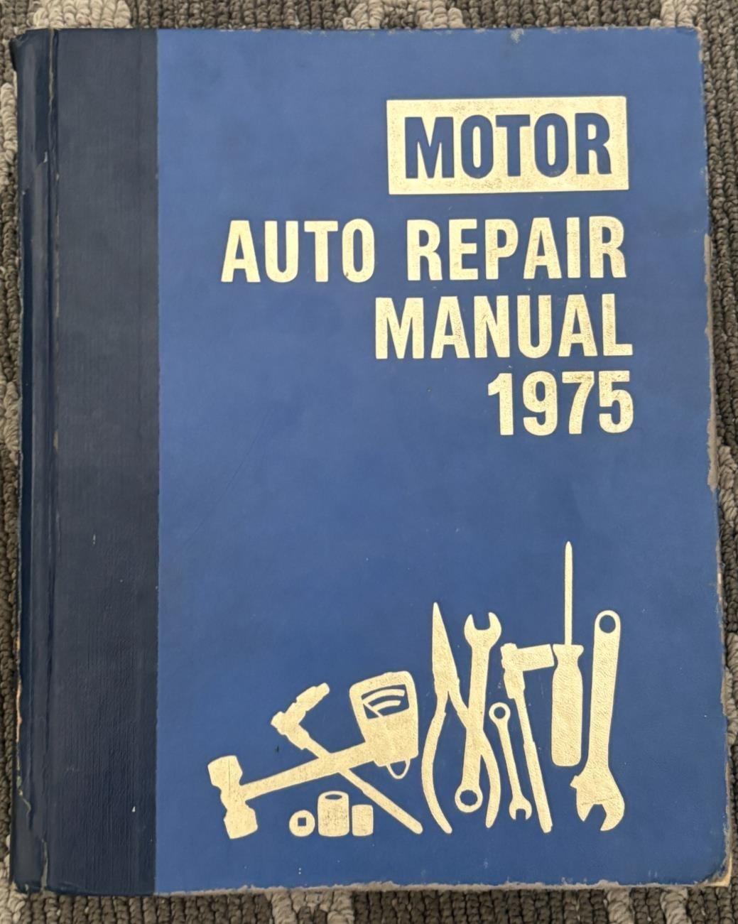Motor Auto Repair Manual 1975 38th Edition- Hardcover By Motor