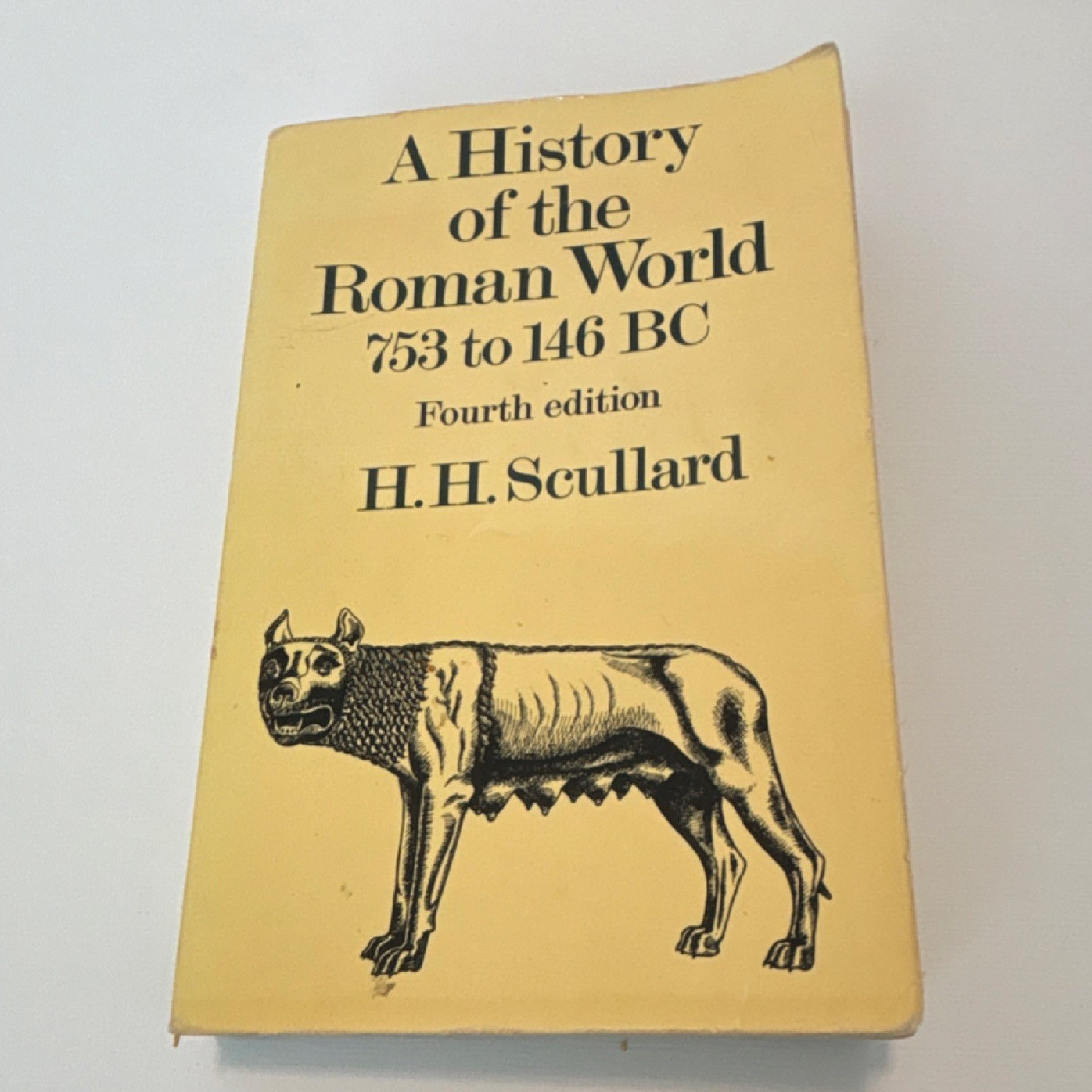 H. H. Scullard A History of the Roman World 753-146 BC 4th Ed PB Methuen