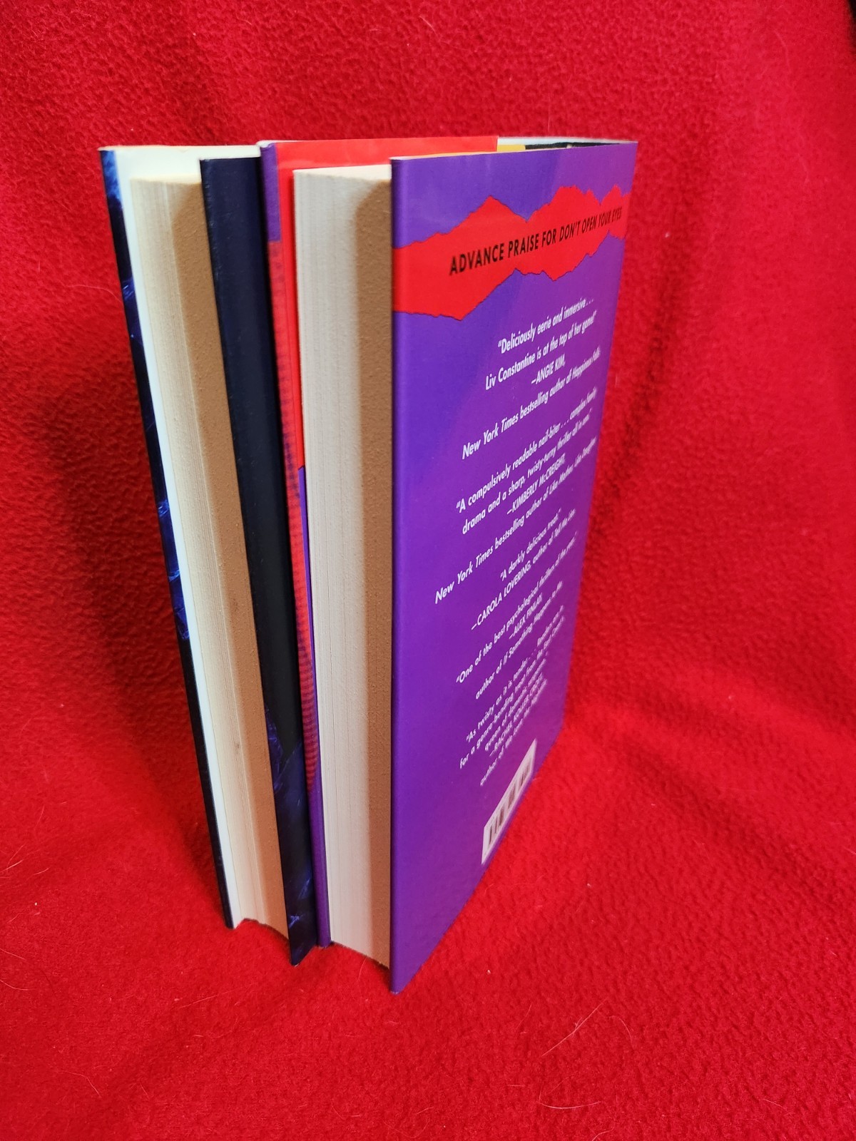 The Stranger in the Mirror & Don’t Open Your Eyes by Liv Constantine – Like New