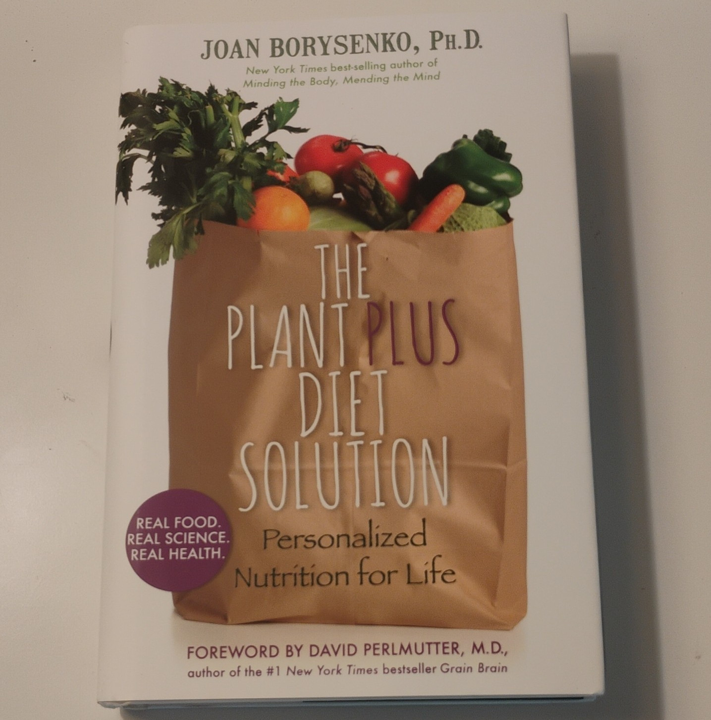 Joan Borysenko The PlantPlus Diet Solution HC Hay House Dust Jacket
