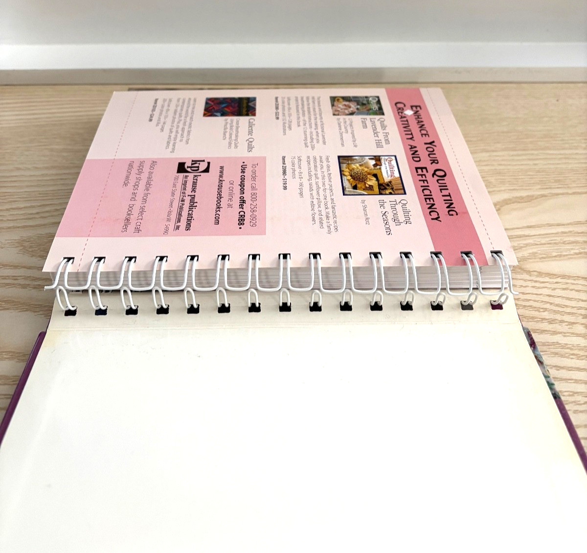 Crazy Quilting The Complete Guide Embroidery Hardcover Spiral Bound – Michler
