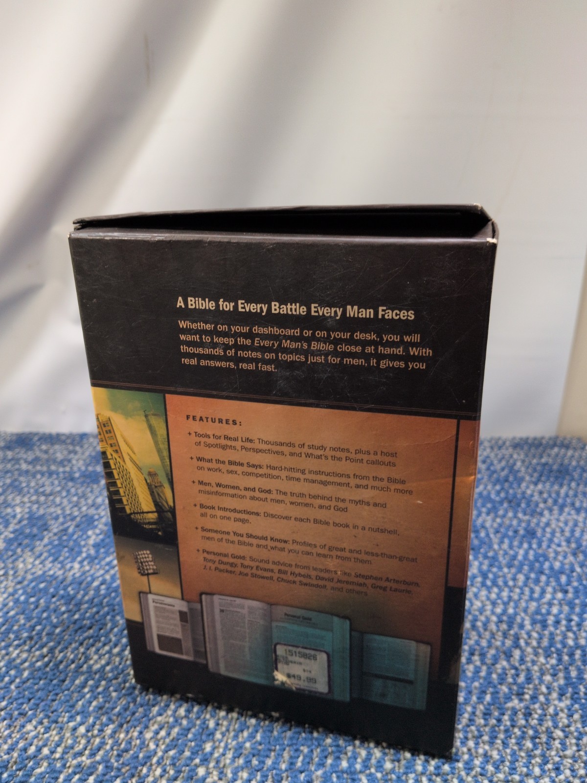Every Man’s Bible by New Living Translation (2014, Imitation Leather)