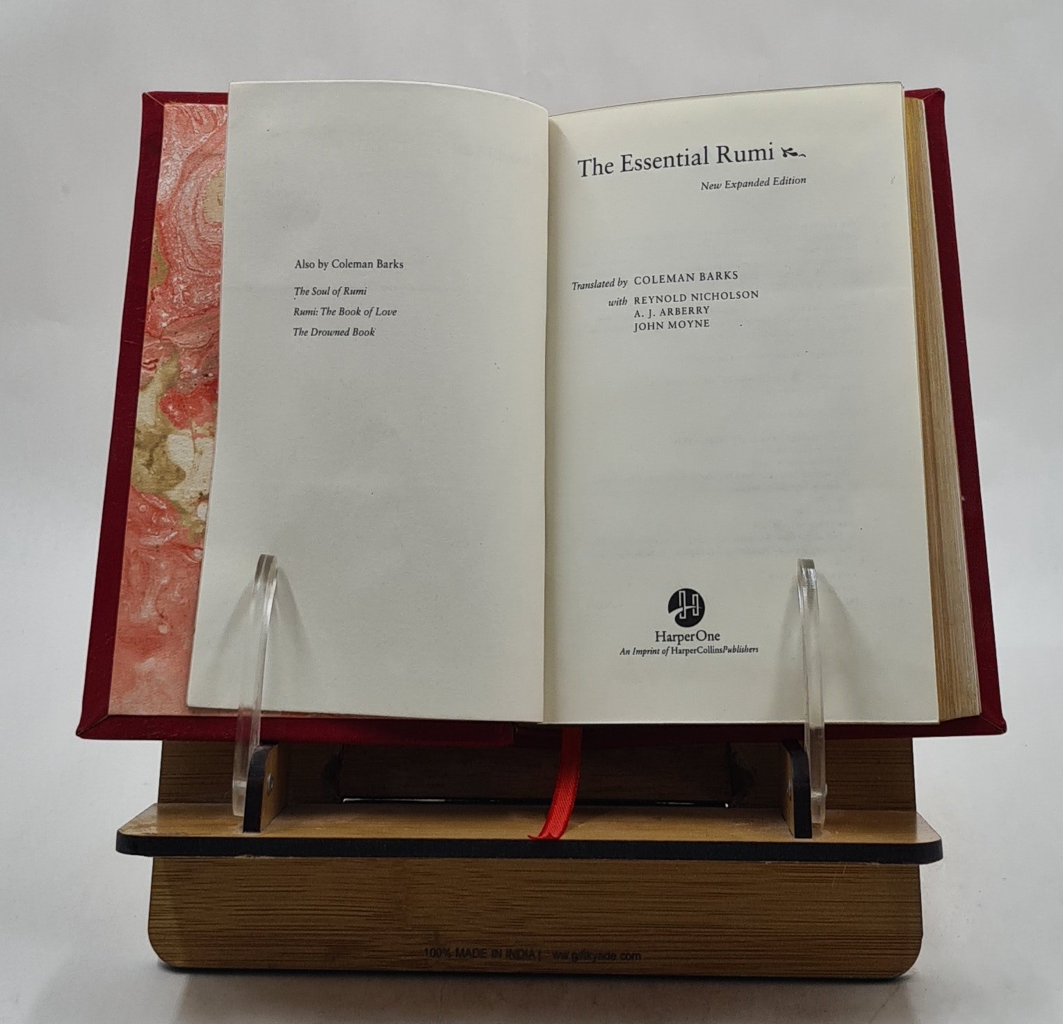 The Essential Rumi – Reissue: New Expanded Edition [Premium Leather Bound]