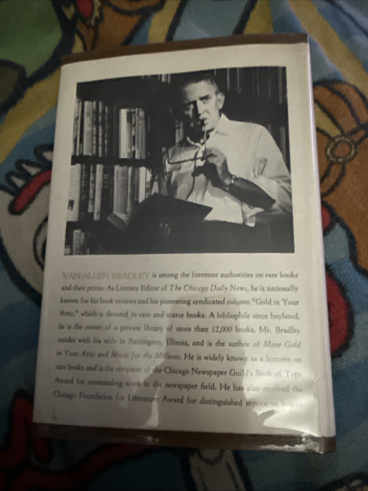 Gold In Your Attic by Van Allen Bradley Book