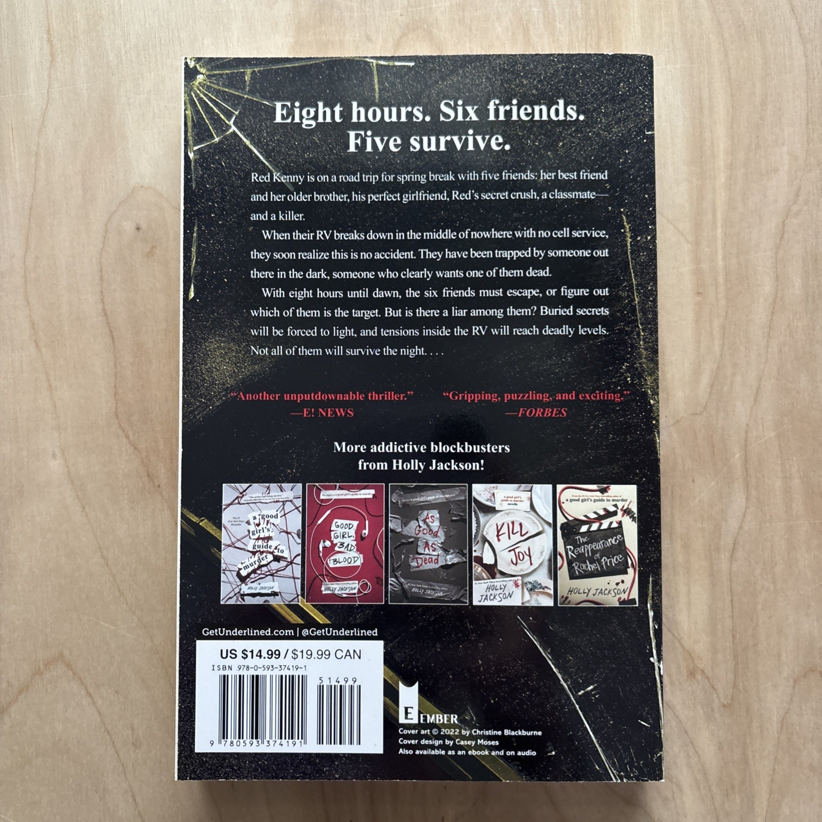 Holly Jackson Five Survive (Paperback) New Unread