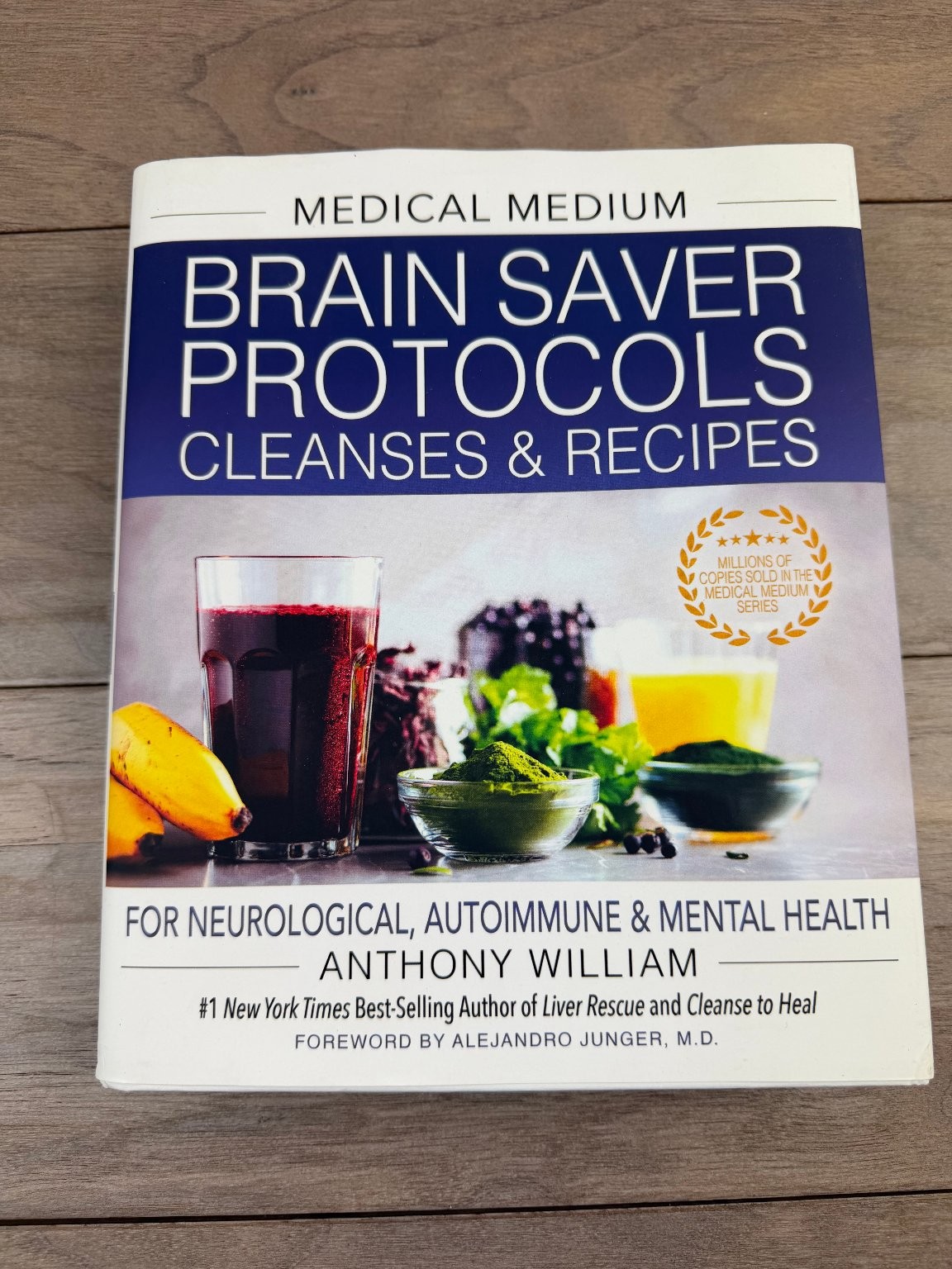 Brain Saver Protocols Cleanses & Recipes Anthony William 2022 1st Ed Hay House