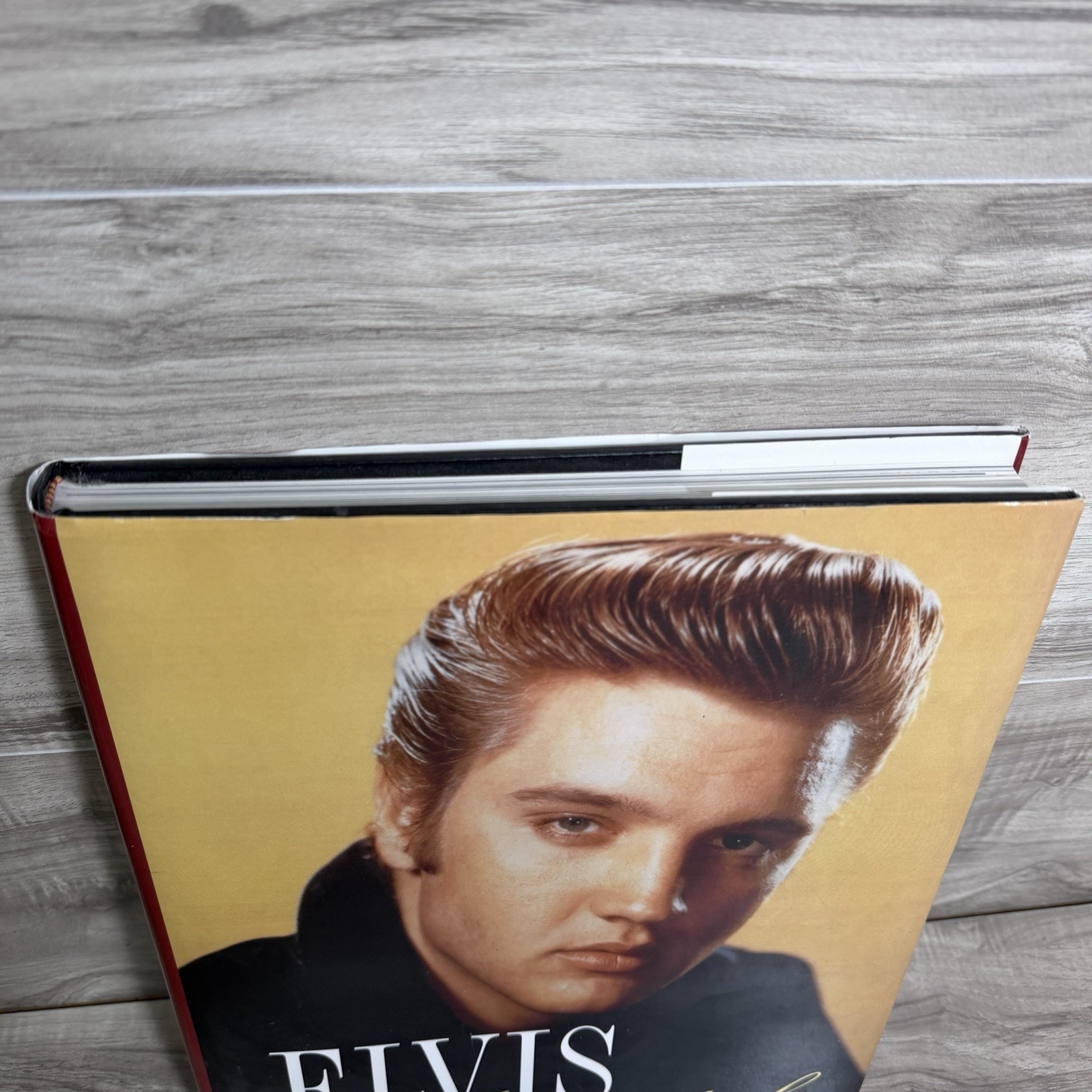 Elvis Immortal Leather Bound Hardback Special Collectors Edition 1997 Book