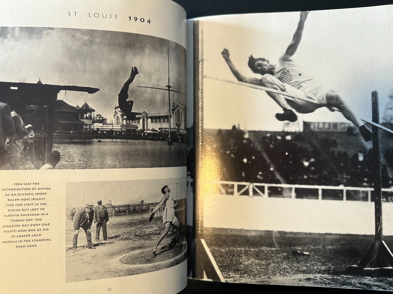 Vintage Olympics Book Bundle – 2 Hardcovers (536 Total Pages) – See description