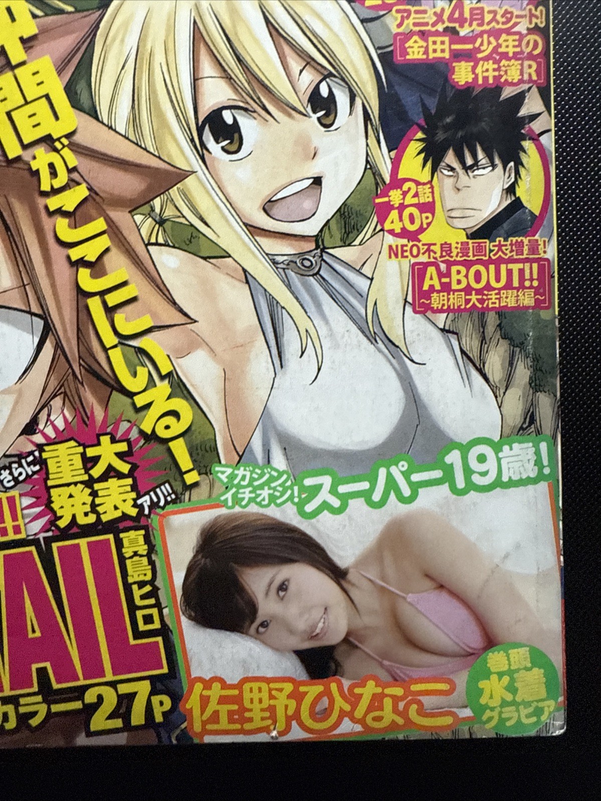 Weekly Shonen Magazine 2014 No.13 Fairy Tail